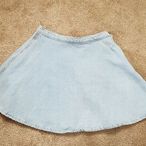 American Apparel Denim Skirt